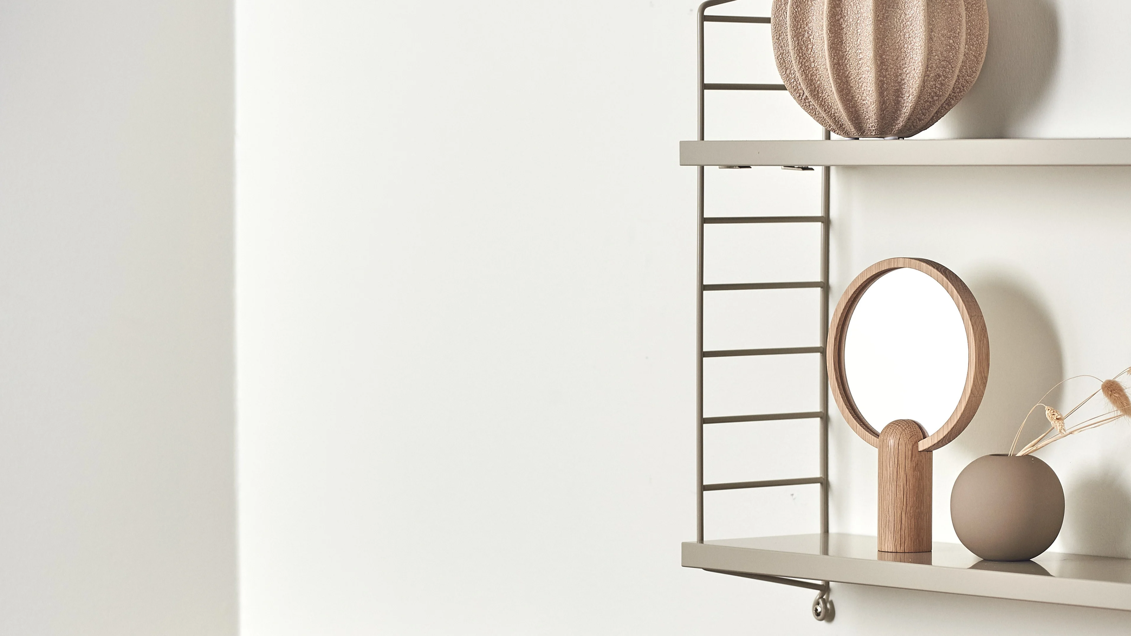 フリップミラー ノーマンコペンハーゲン 卓上ミラー ホワイト normann COPENHAGEN Flip Mirror フリップミラー ノーマン